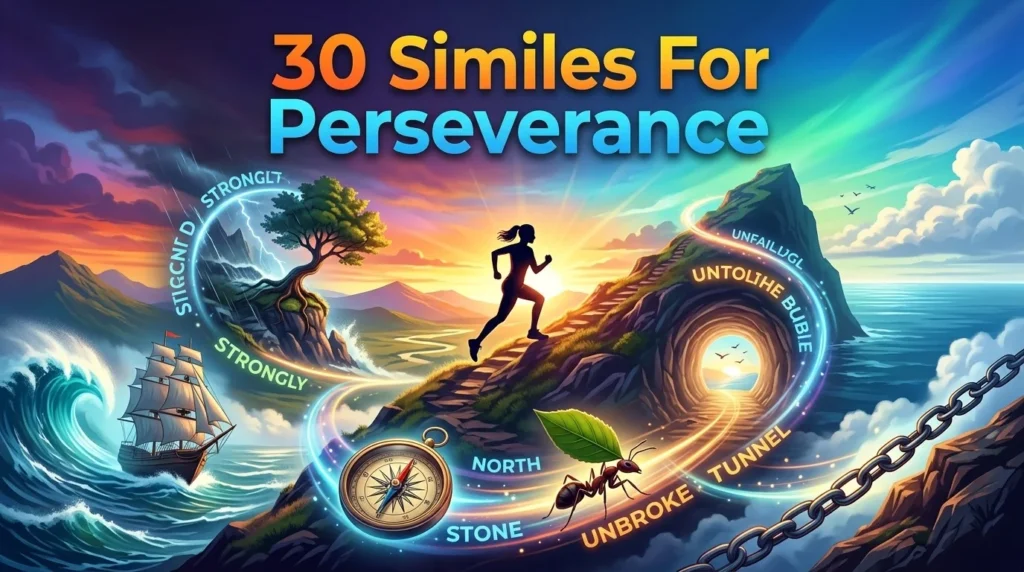 30 Similes For Perseverance