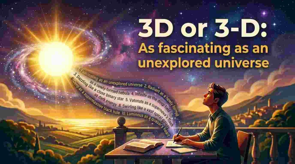 As fascinating as an unexplored universe