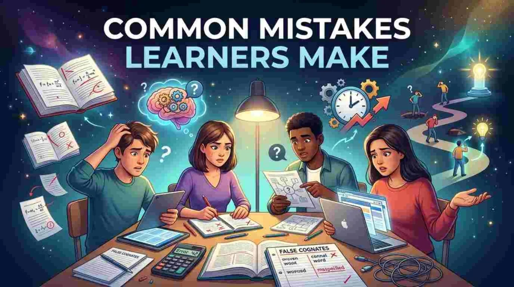 common mistake learners make