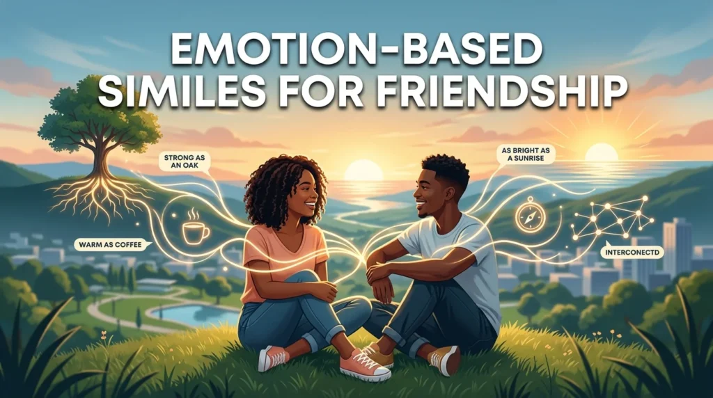Emotion-Based Similes For Friendship