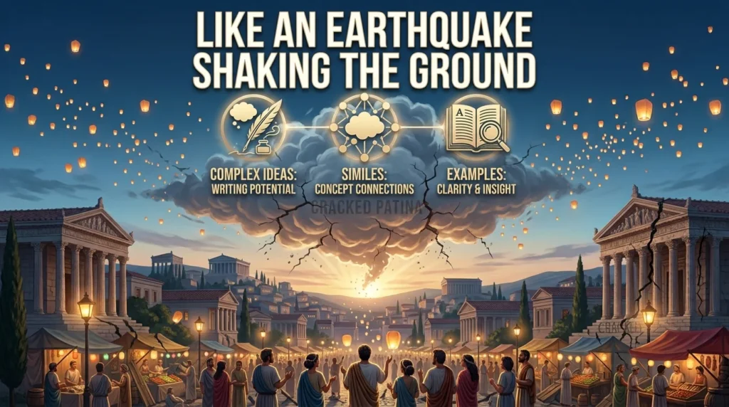 Like an earthquake shaking the ground