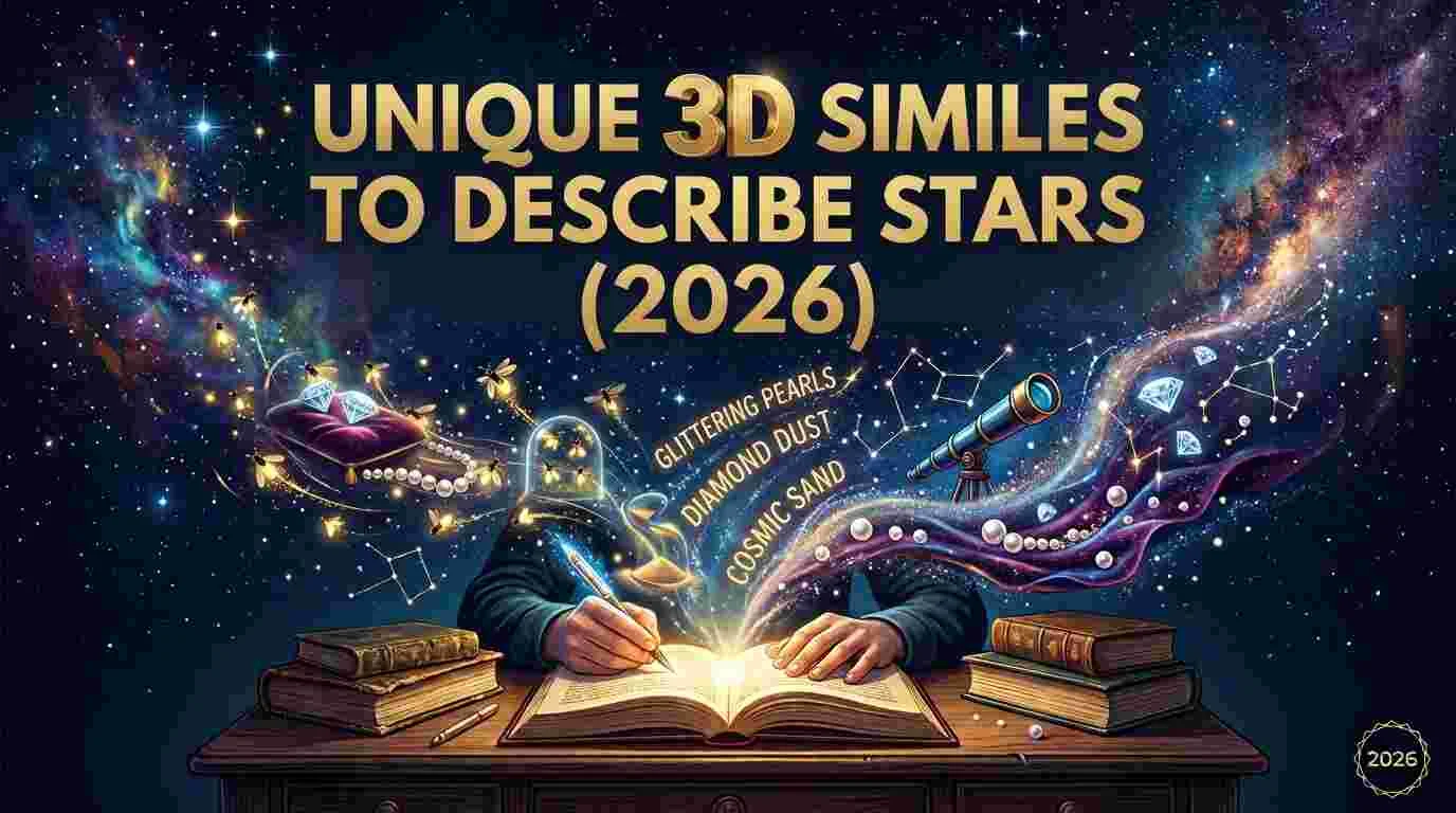 Unique Similes To Describe Stars to Elevate Your Words (2026)