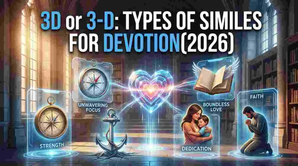 types of similes for devotion