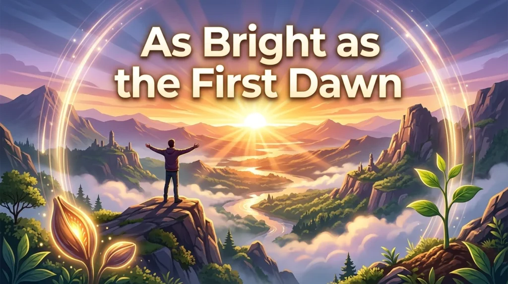 As Bright as the First Dawn