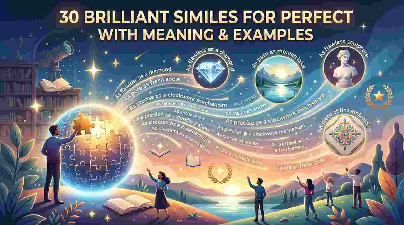 Brilliant Similes For Perfect
