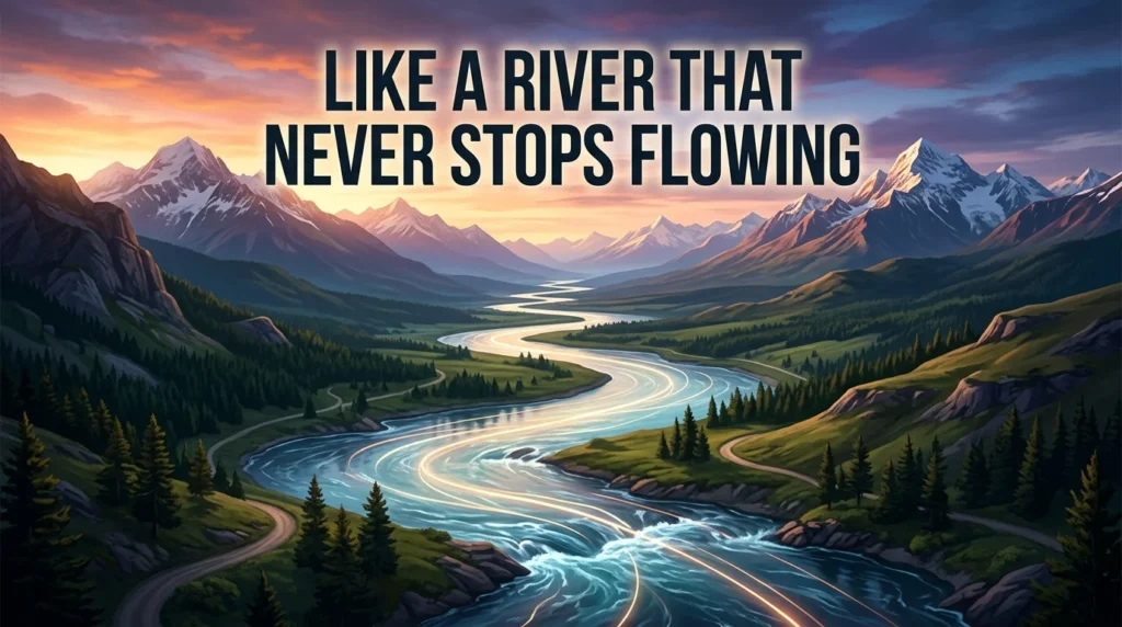 Like a River That Never Stops Flowing