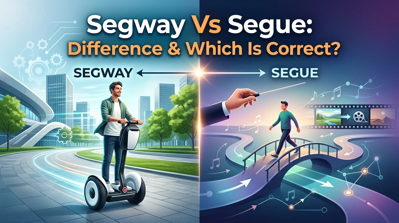 Segway Vs Segue