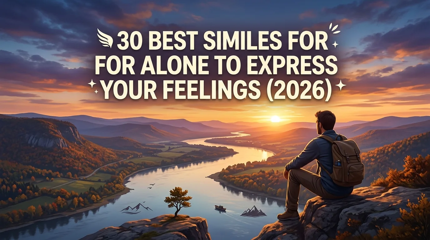 Similes for Alone