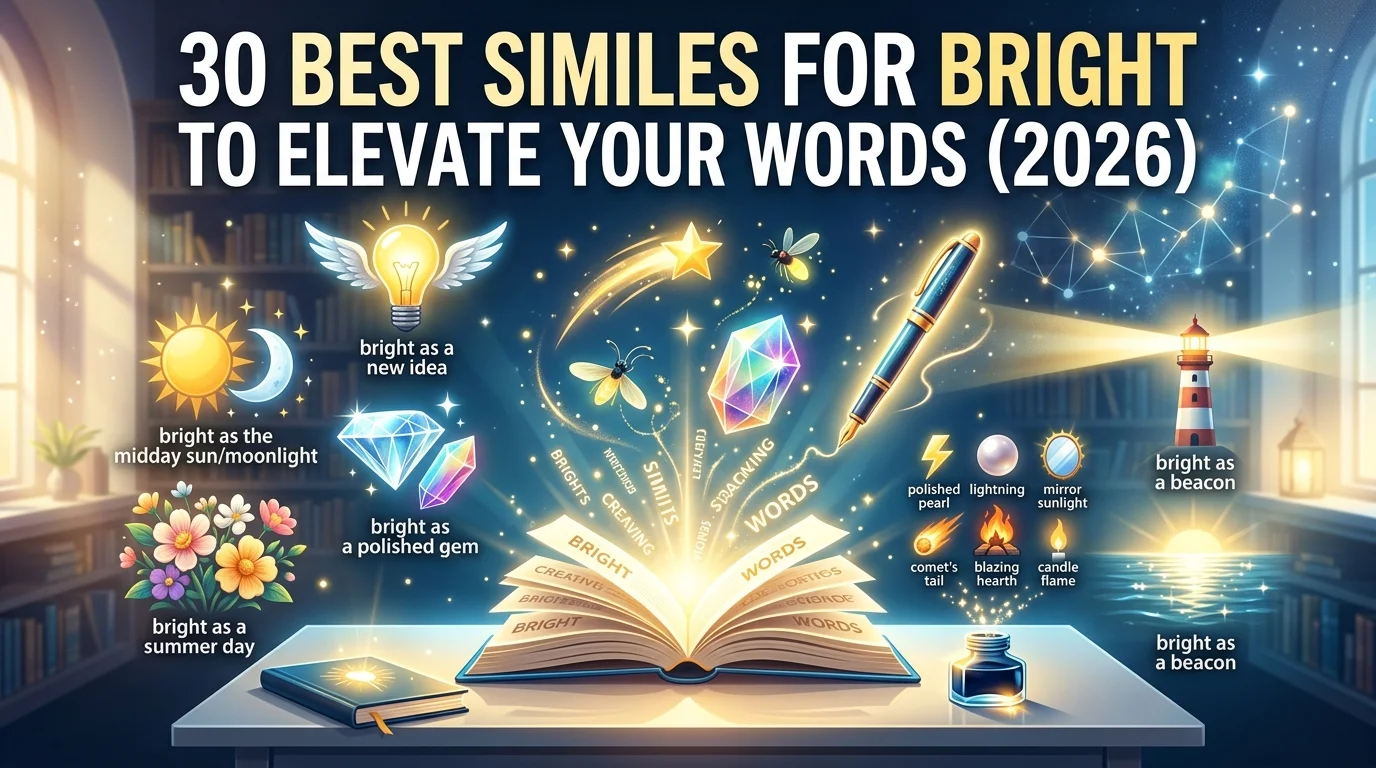 Similes for Bright