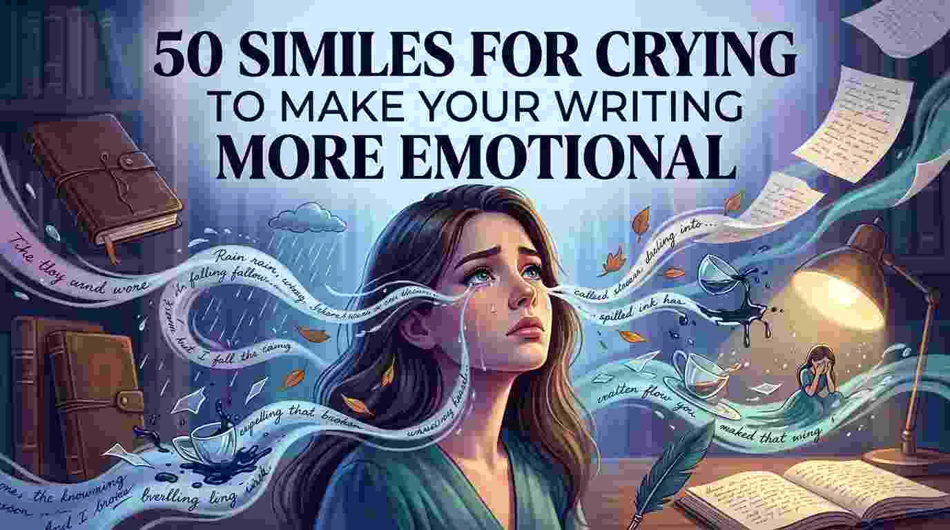 Similes For Crying