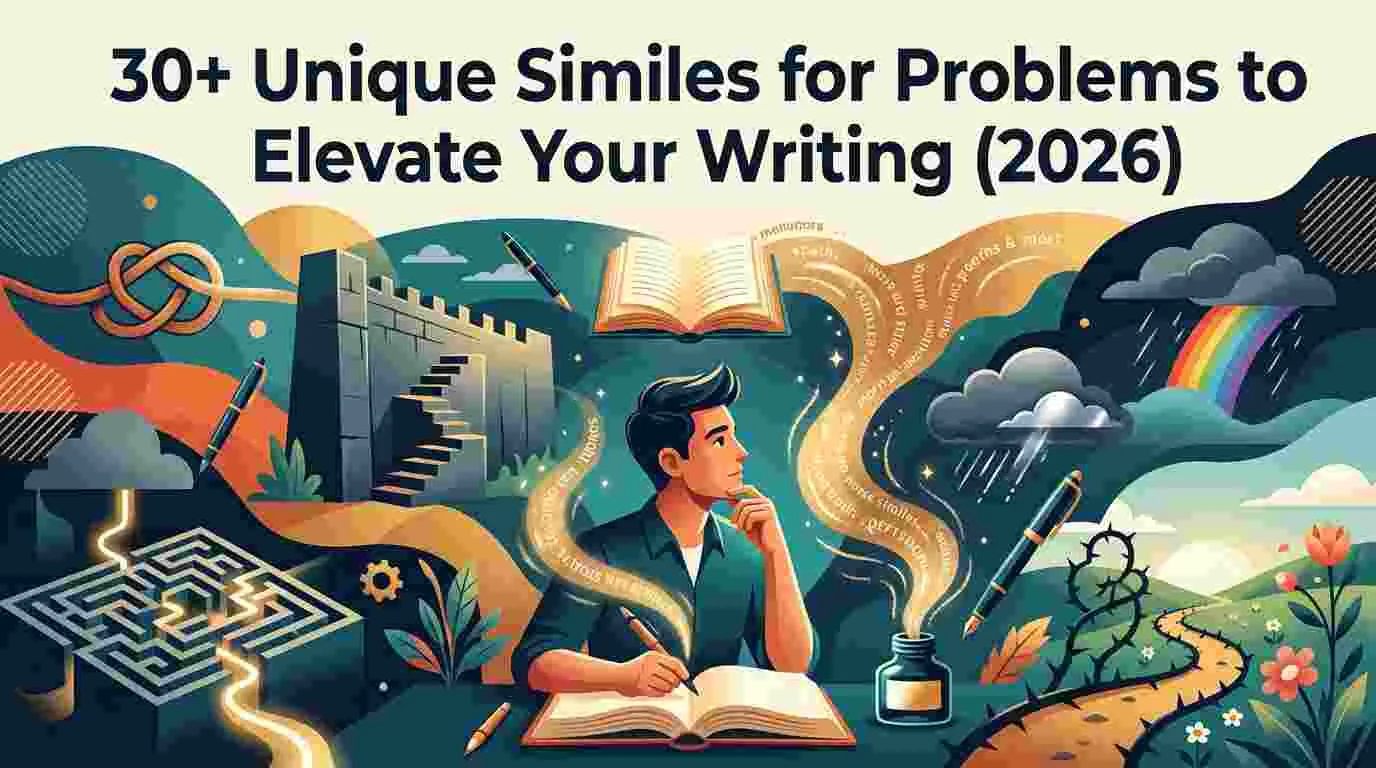 30 +Unique Similes for Problems to Elevate Your Words (2026)
