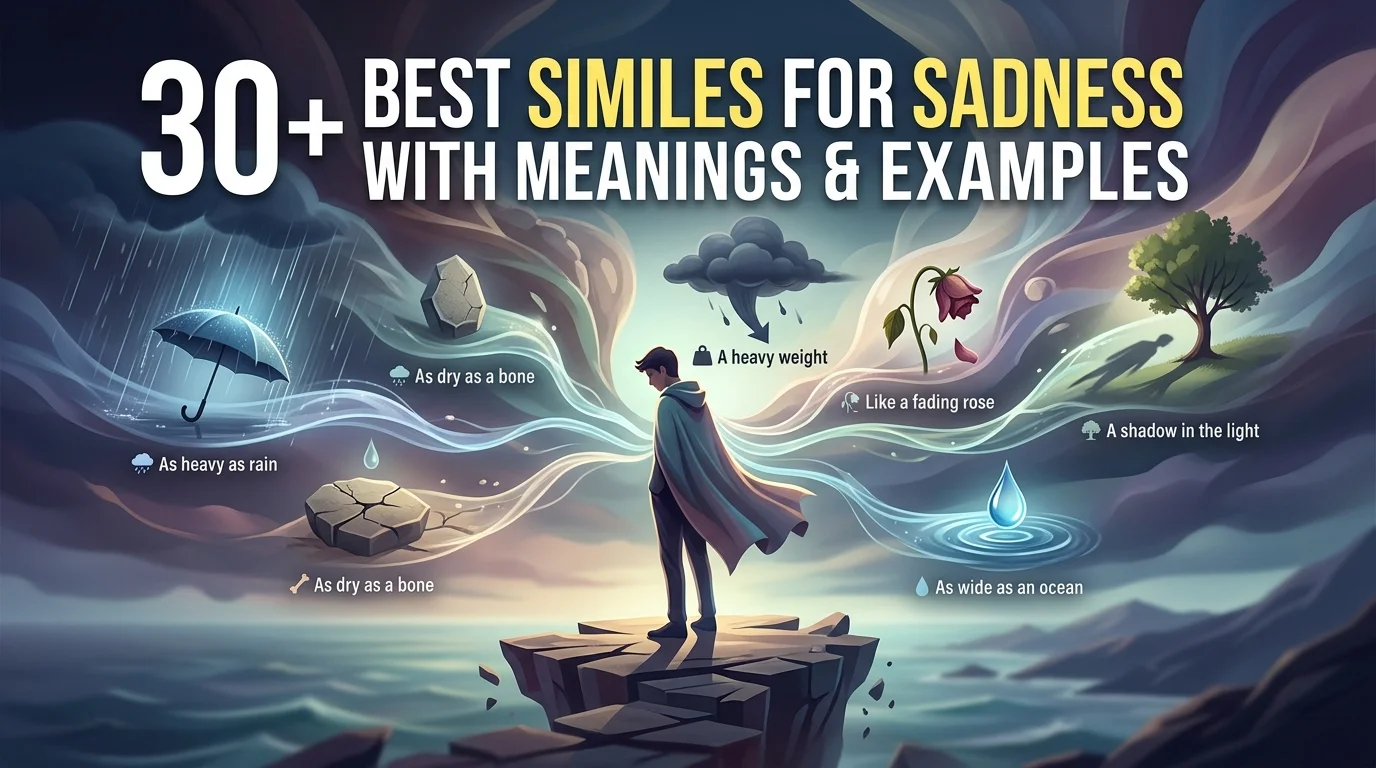 Similes for Sadness