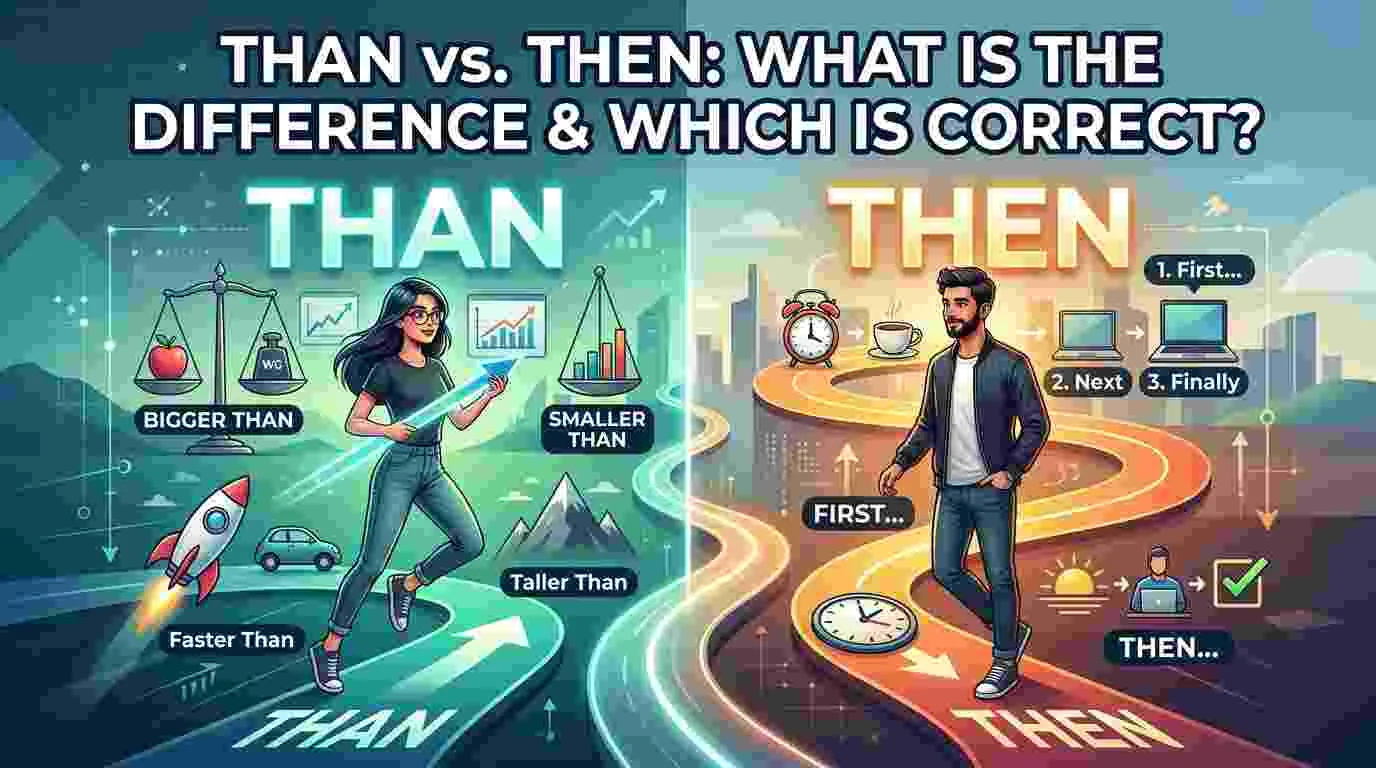 Than vs. Then: What Is the Difference & Which Is Correct?