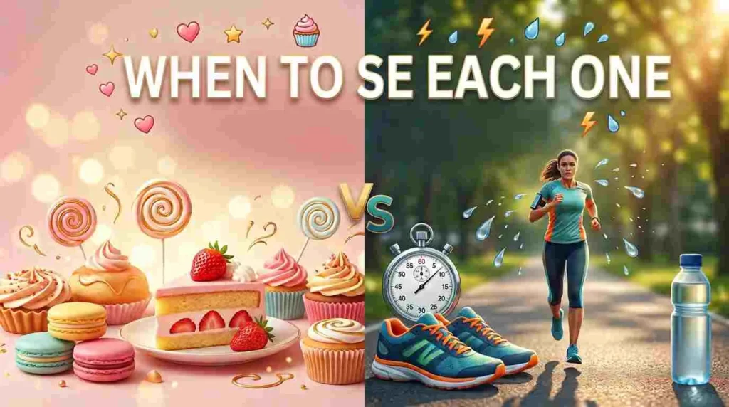 When to Use Each One