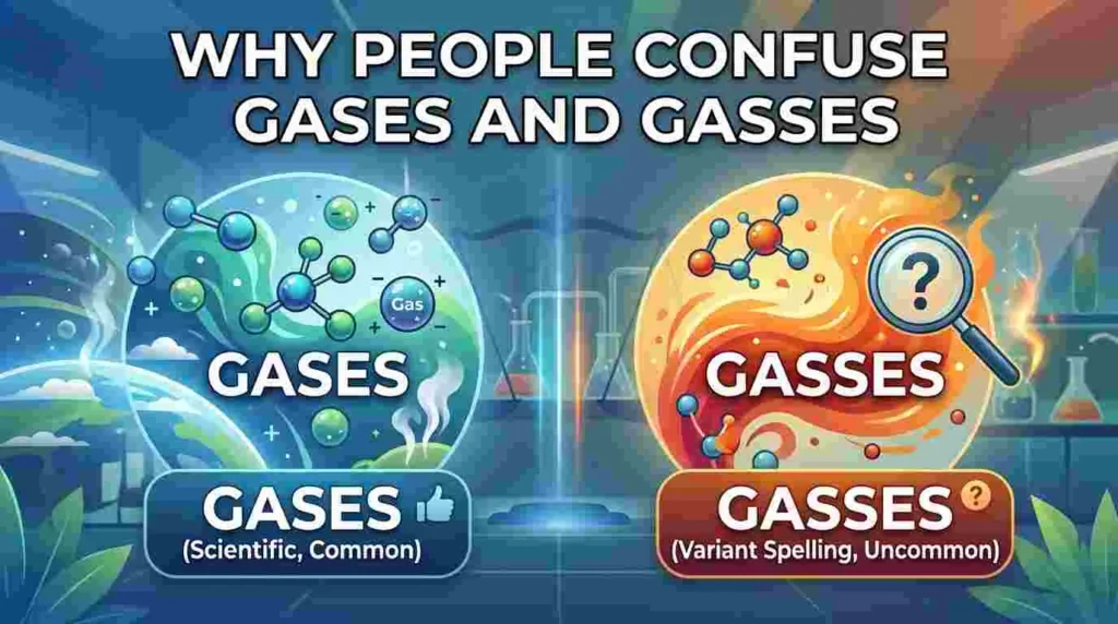 Why People Confuse Gases and Gasses