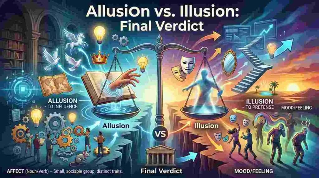 Allusion vs. Illusion: Final Verdict
