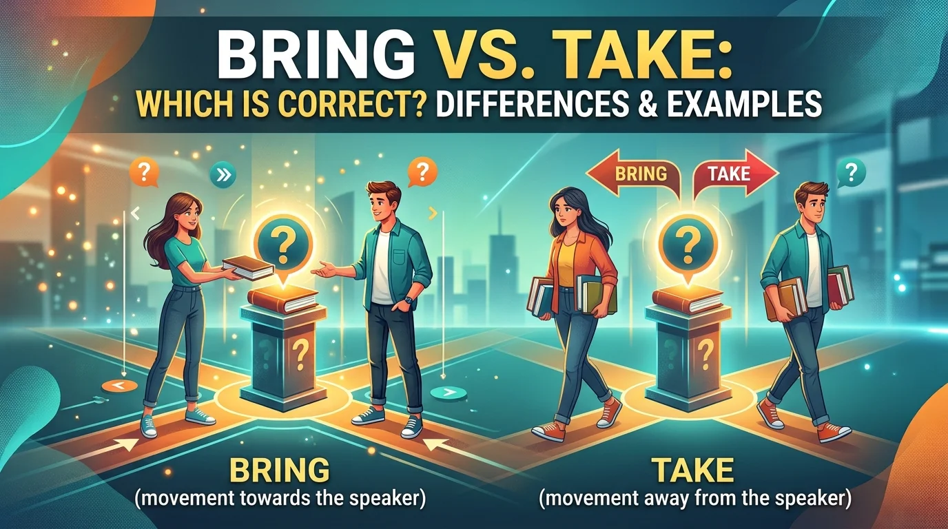 Bring vs. Take
