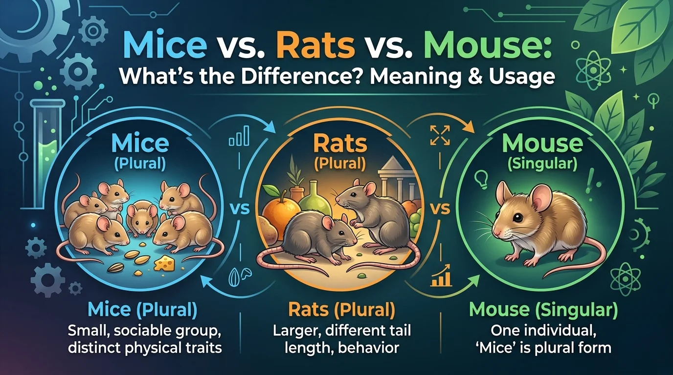 Mice vs. Rats vs. Mouse